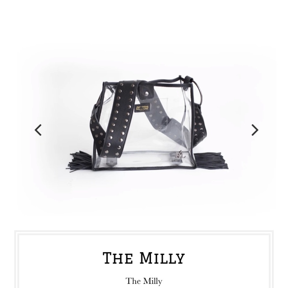 The Milly - Clear game day bag